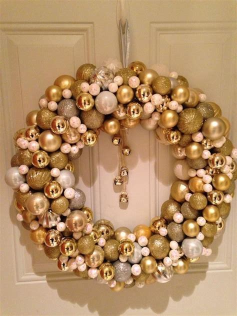 Christmas Ball Wreath · How To Make A Bauble Wreath · Other on Cut Out ...