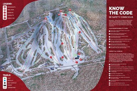 Big Powderhorn Ski Trail Map Free Download