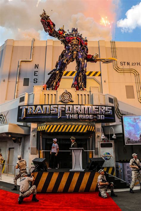 Universal Studios Transformers Ride Evac