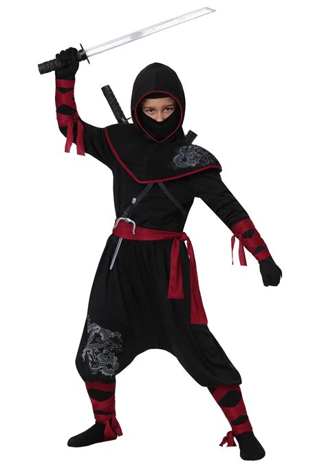 Deadly Ninja Costume For Boys | Ninja Costumes