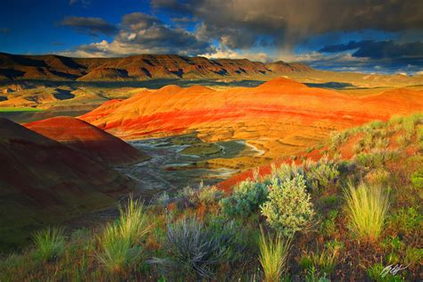 M441 Sunset Painted Hills in Oregon | Randall J Hodges Photography