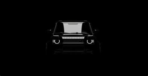 Wallpaper dark, front view, land rover defender, 2023 car desktop ...