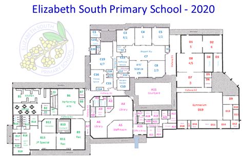 Primary School Campus Map