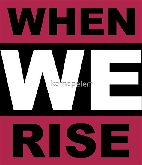 When We Rise: Posters | Redbubble