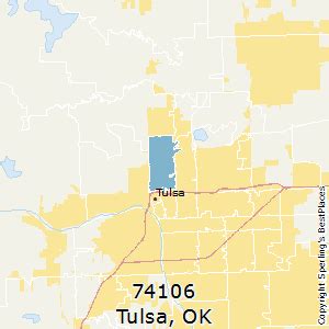 Tulsa (zip 74106), OK