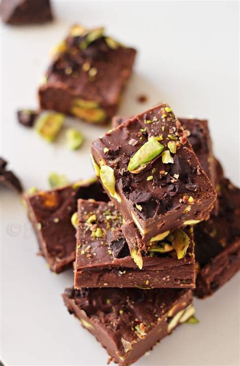 Dark Chocolate Pistachio Fudge... I need this! (With images) | Fudge ...