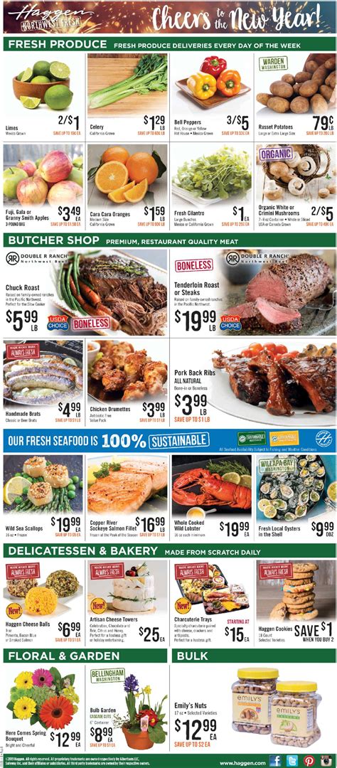 Haggen - New Year's Ad 2019/2020 Current weekly ad 12/26 - 01/01/2020 [6] - frequent-ads.com