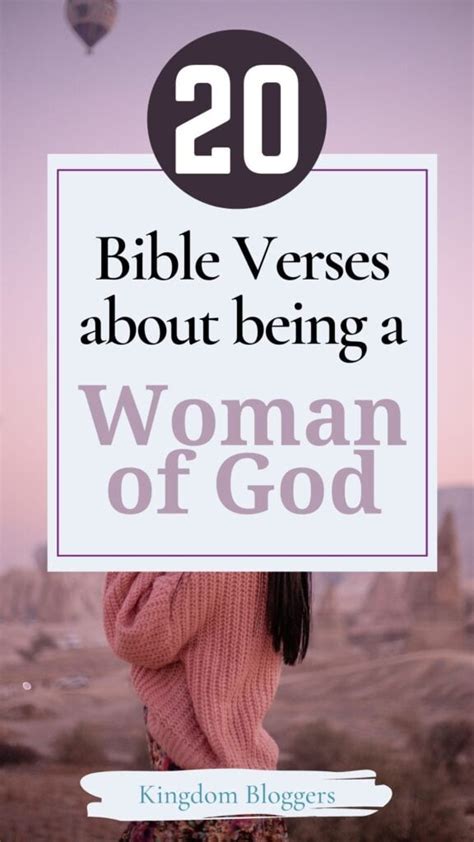 20 Bible Verses About Being a Woman of God