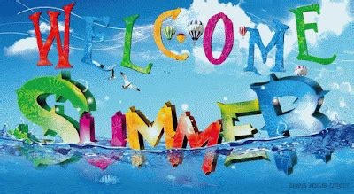 English is all around: Have a nice summer time...!