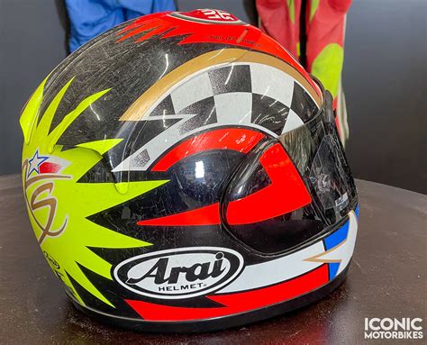 Kevin Schwantz 1993 Helmet – Iconic Motorbike Auctions