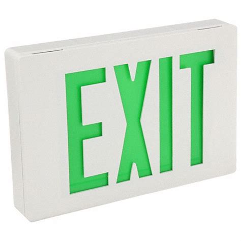 Emergency Battery Backup, LED, Exit Sign - 5TP23|LE S W 2 G EL N - Grainger