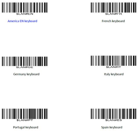 Printable Symbol Barcode Scanner Programming Sheet | Hot Sex Picture