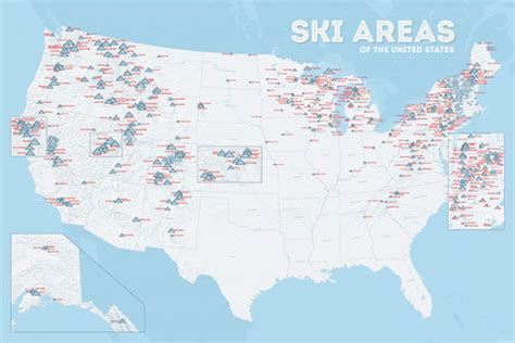 USA Ski Areas & Resorts Directory - Best Maps Ever