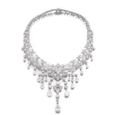 Magnificent diamond necklace | 卡地亞鑽石項鏈 | Magnificent Jewels and Noble Jewels | 2023 | Sotheby's