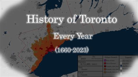 History of Toronto Every Year - YouTube