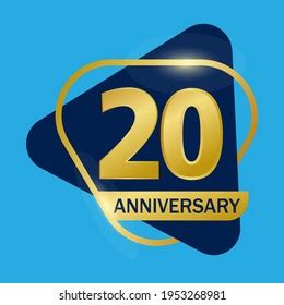 20 Years Anniversary Celebration Logo Vector Stock Vector (Royalty Free) 1953268981 | Shutterstock