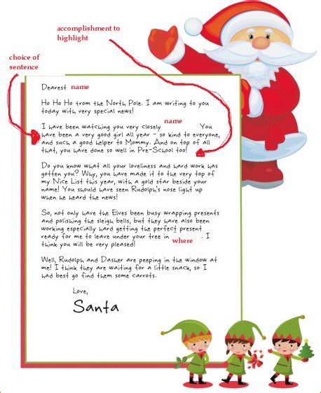 Secret Santa Letter Examples - Letter Daily References