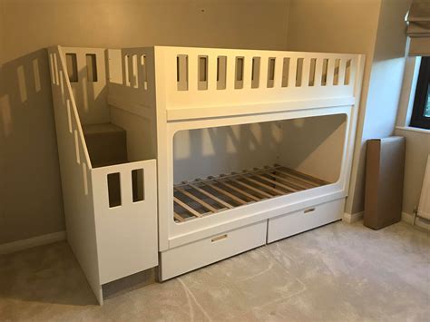 Bunk Bed With Stairs With Storage Drawers. Comes with a 10 | Etsy