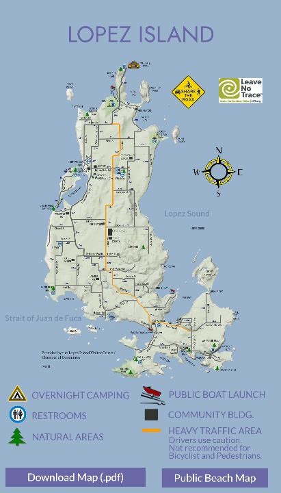 Maps of Lopez – Lopez Island Chamber of Commerce