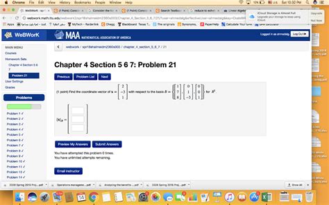 Solved i Chrome File Edit View History Bookmarks People | Chegg.com