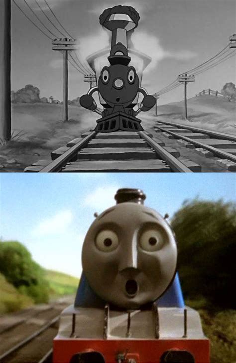 Casey Jr about to crash into Gordon by JeffersonFan99 on DeviantArt