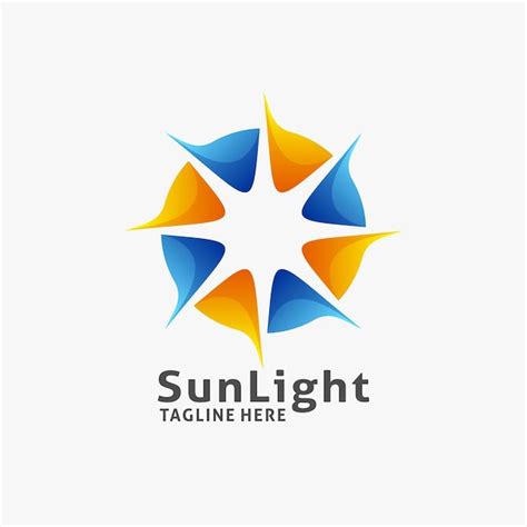 Premium Vector | Abstract sunshine logo design