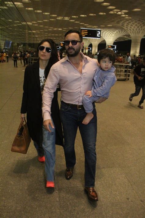 Kareena, Saif leave for London with son Taimur. See pics in 2024 ...