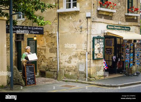 Shop in Bayeux, Normandy, France Stock Photo - Alamy