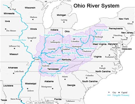 Map Of Ohio River Valley French And Indian War | Maps Of Ohio