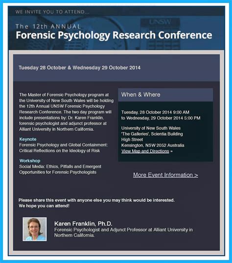 IN THE NEWS: Upcoming forensic psychology trainings in Australia