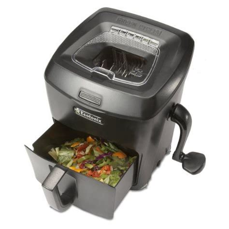 Green Cycler Black Manual Kitchen Compost Shredder - GCNT03 | Composting food, Aquaponics diy ...