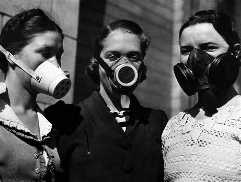 Dust Masks Worn During The Dust Bowl Photograph by Everett - Fine Art ...