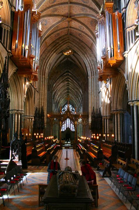 Worcester Cathedral Interior | Part of the very impressive i… | Flickr