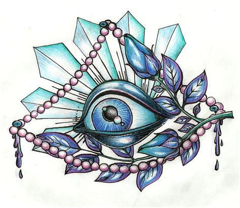 eyeball tattoo design by mijazaszka on DeviantArt