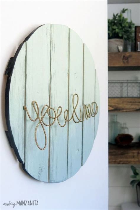 HOW TO PAINT A WOOD SIGN. | Hometalk