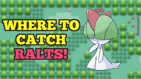 Ralts Location! | Pokemon Emerald Ruby Sapphire - YouTube