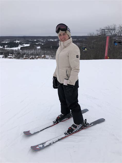 Second time skiing EVER and we tried Schuss Mountain in Bellaire, MI. Loved it!! : r/skiing