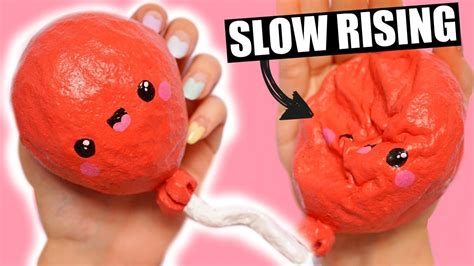 DIY SLOW RISING BALLOON SQUISHY - YouTube