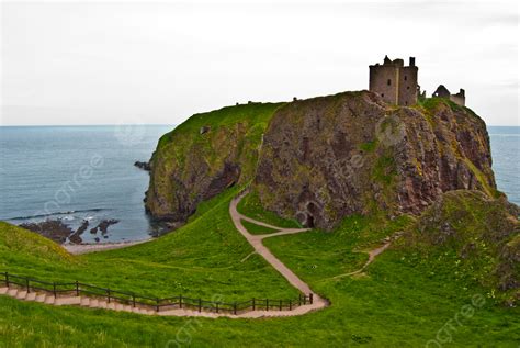 Dunnottar Castle Dunnottar Castle View Architecture Photo Background ...