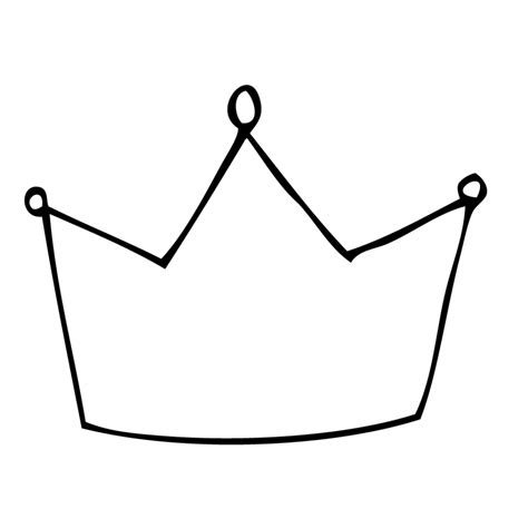 Simple crown drawing drawings nocturnal png – Clipartix