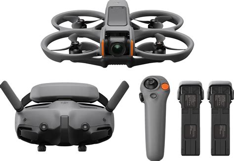 DJI Avata 2 Fly More Combo Drone (Three Batteries) Gray CP.FP.00000151. ...