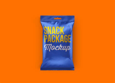 Snack Packaging Mockup