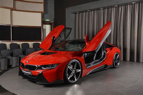 BMW i8 Protonic Red Edition Gets Upgraded in Abu Dhabi