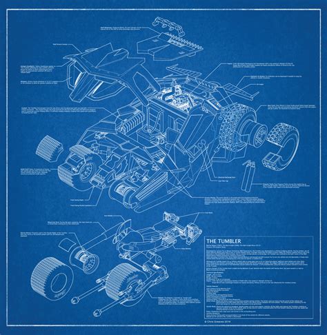 Tumbler Cutaway in Batman Universe