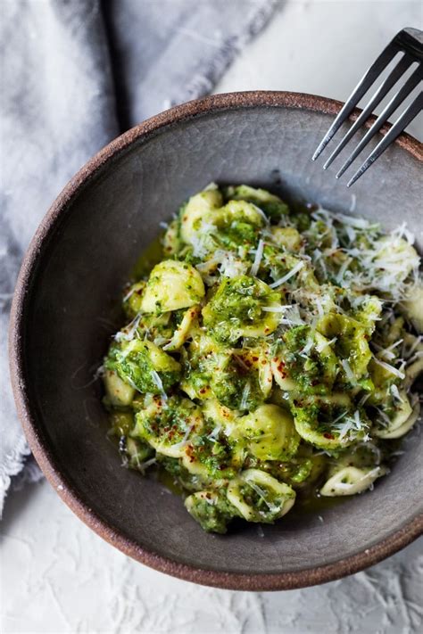 Broccoli Pasta with Orecchiete | Feasting At Home