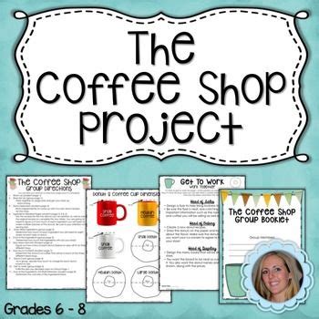 The Coffee Shop Math Project | Math projects, Middle school math, Math ...