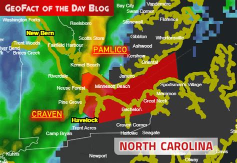 GeoFact of the Day: 2/6/2020 North Carolina Tornado Warning 2