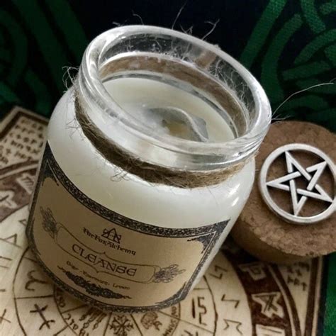 CLEANSE Ritual Purification Candle energy cleasning spirit