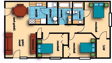 1400 Sq Ft House Plans 2 : 28x50 Home Plan 1400 Sqft Home Design 2 ...