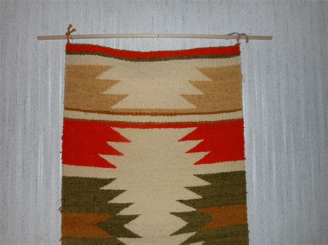 Wall Hanging Native American Vintage Handwoven Geometric